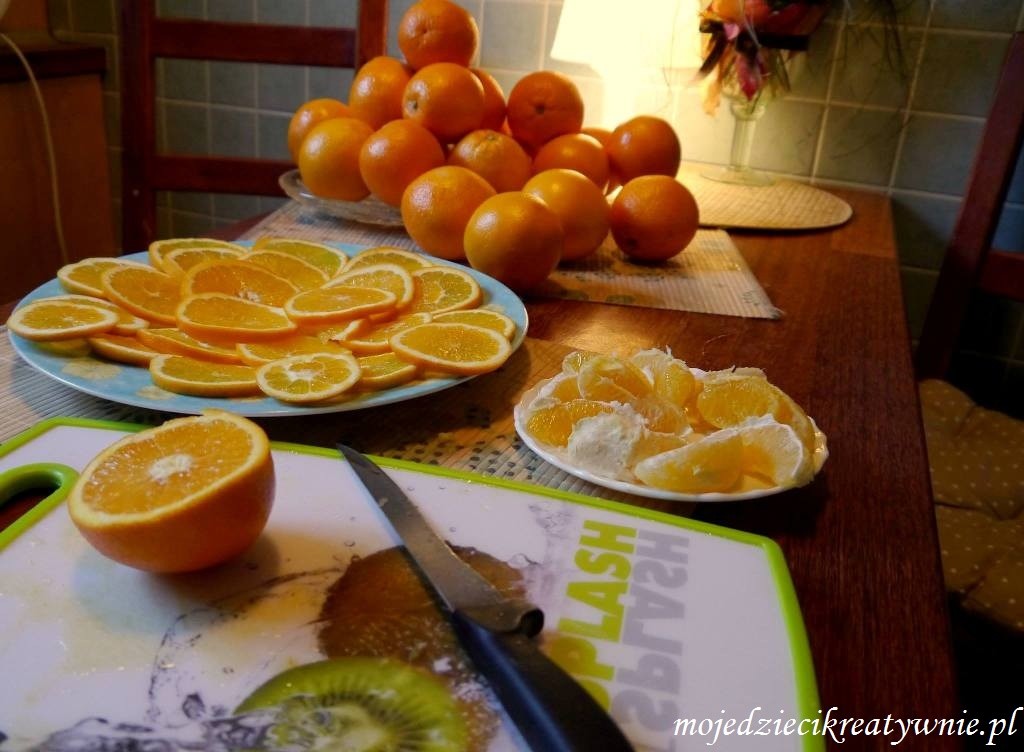 swieczka z pomaranczy 