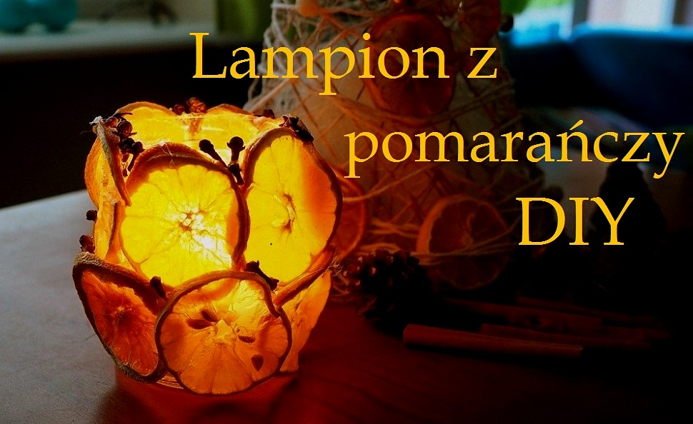 lampion z pomaranczy