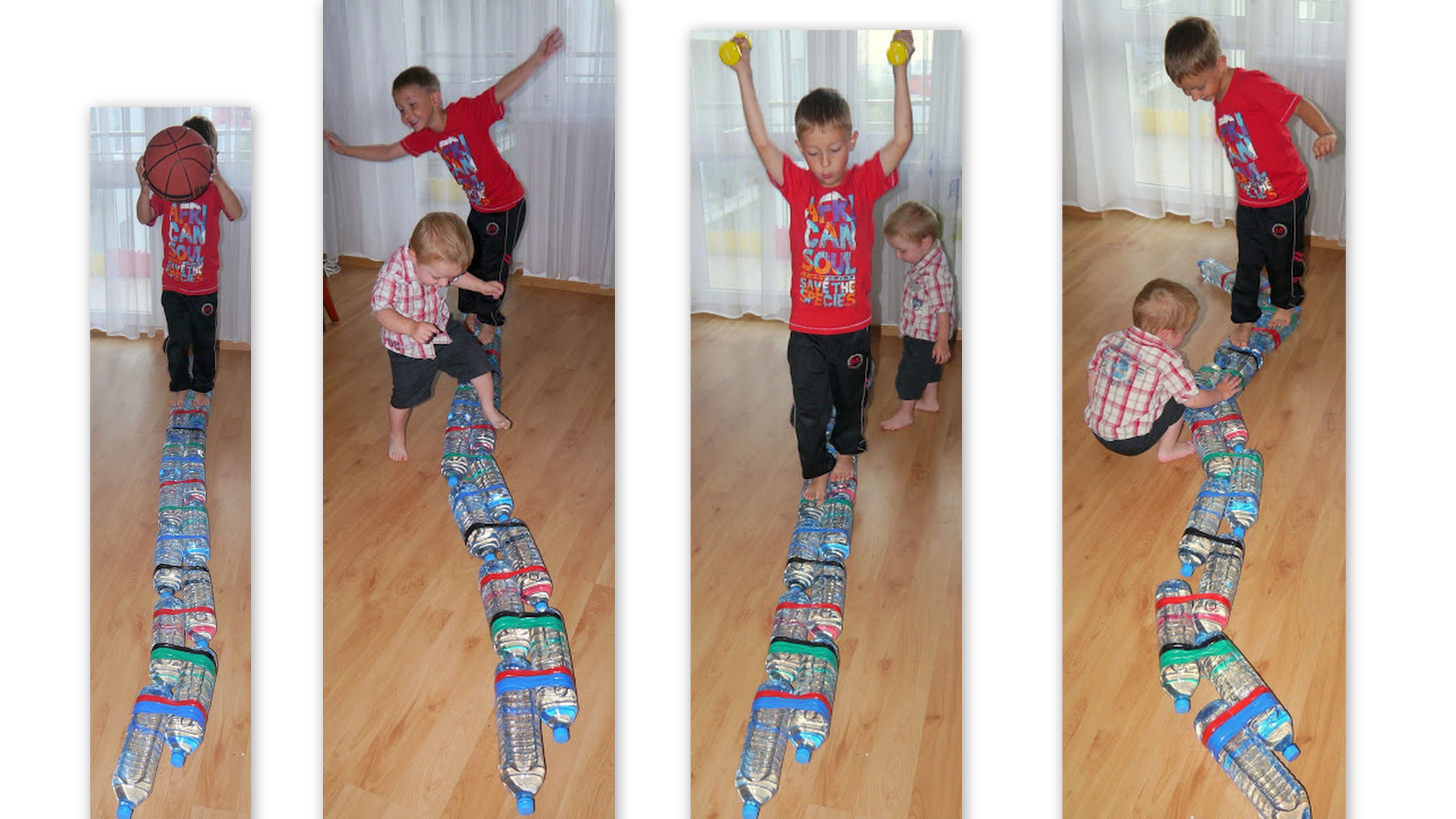 zabawy ruchowe w przedszkolu w domu dla dzieci kreatywnie