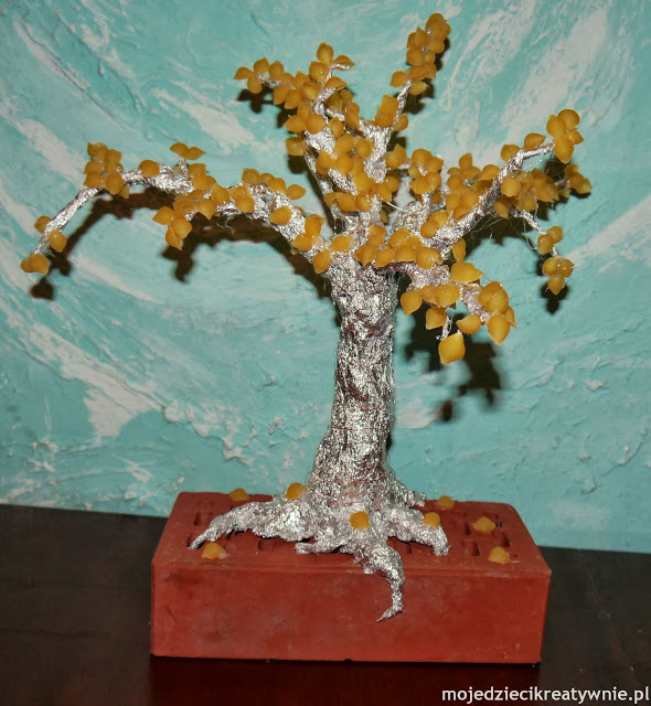 drzewko z makaronu
