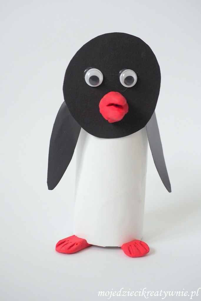 pingwin z rolki