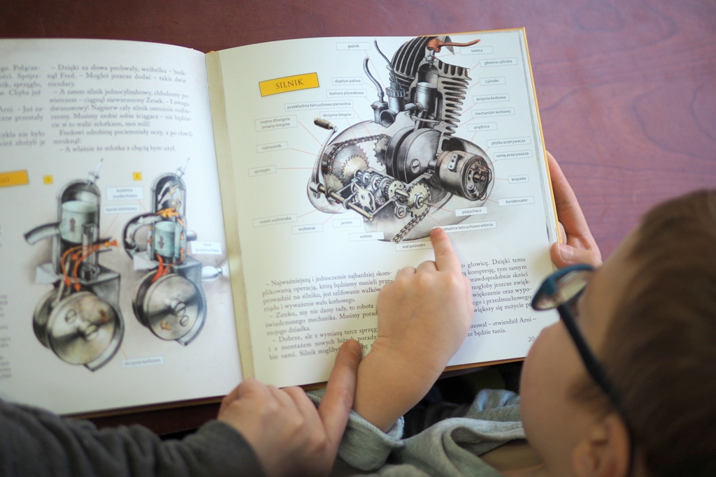 jak zbudowac motocykl ksiazeczki dla dzieci recenzje opinie ksiazki
