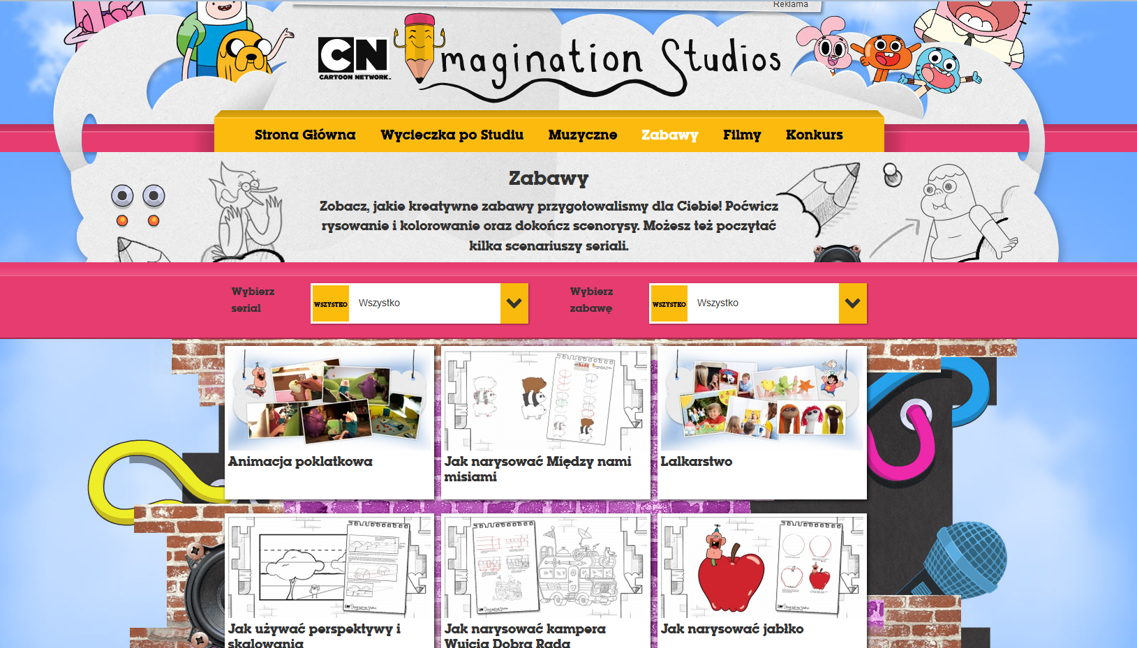 studio wyobrazni cartoon network