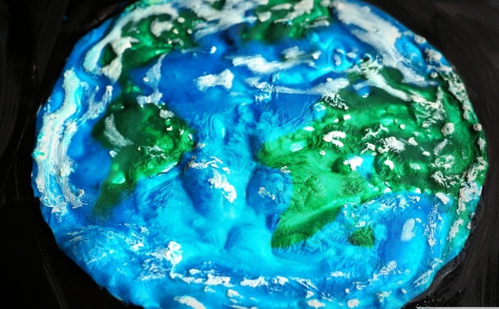 Planeta Ziemia praca plastyczna