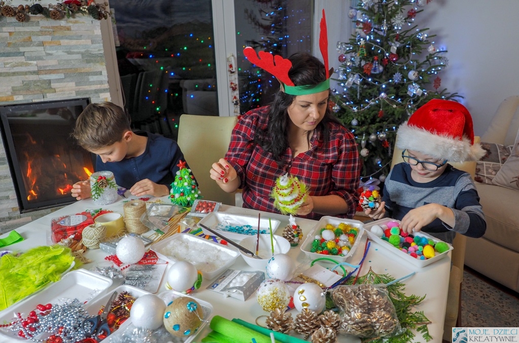 Ozdoby choinkowe dla dzieci, dekoracje bożonarodzeniowe dla dzieci