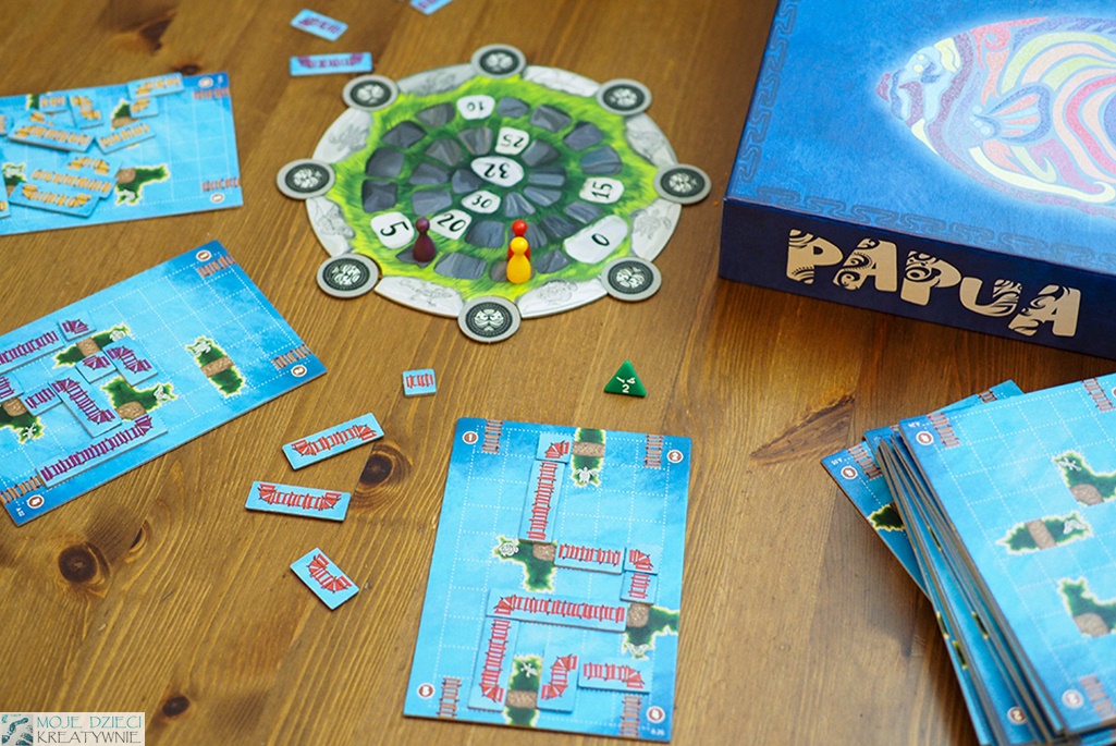 papua rodzinna gra planszowa 8+, ciekawe gry planszowe dla dzieci