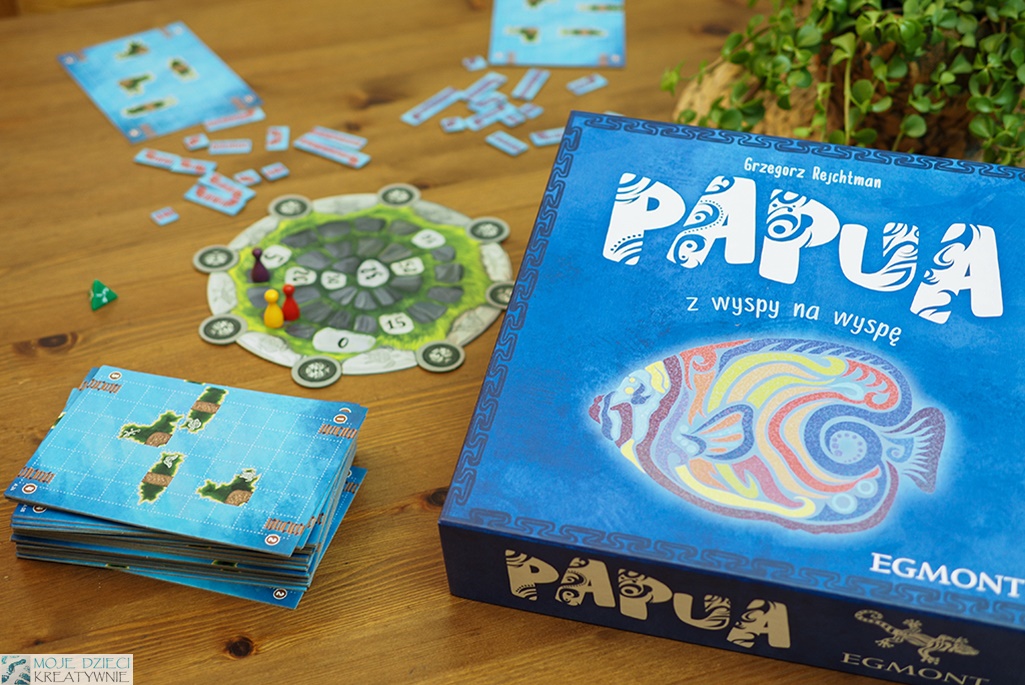 papua z wyspy na wyspę, gra dla całej rodziny, ciekawe gry planszowe opinie
