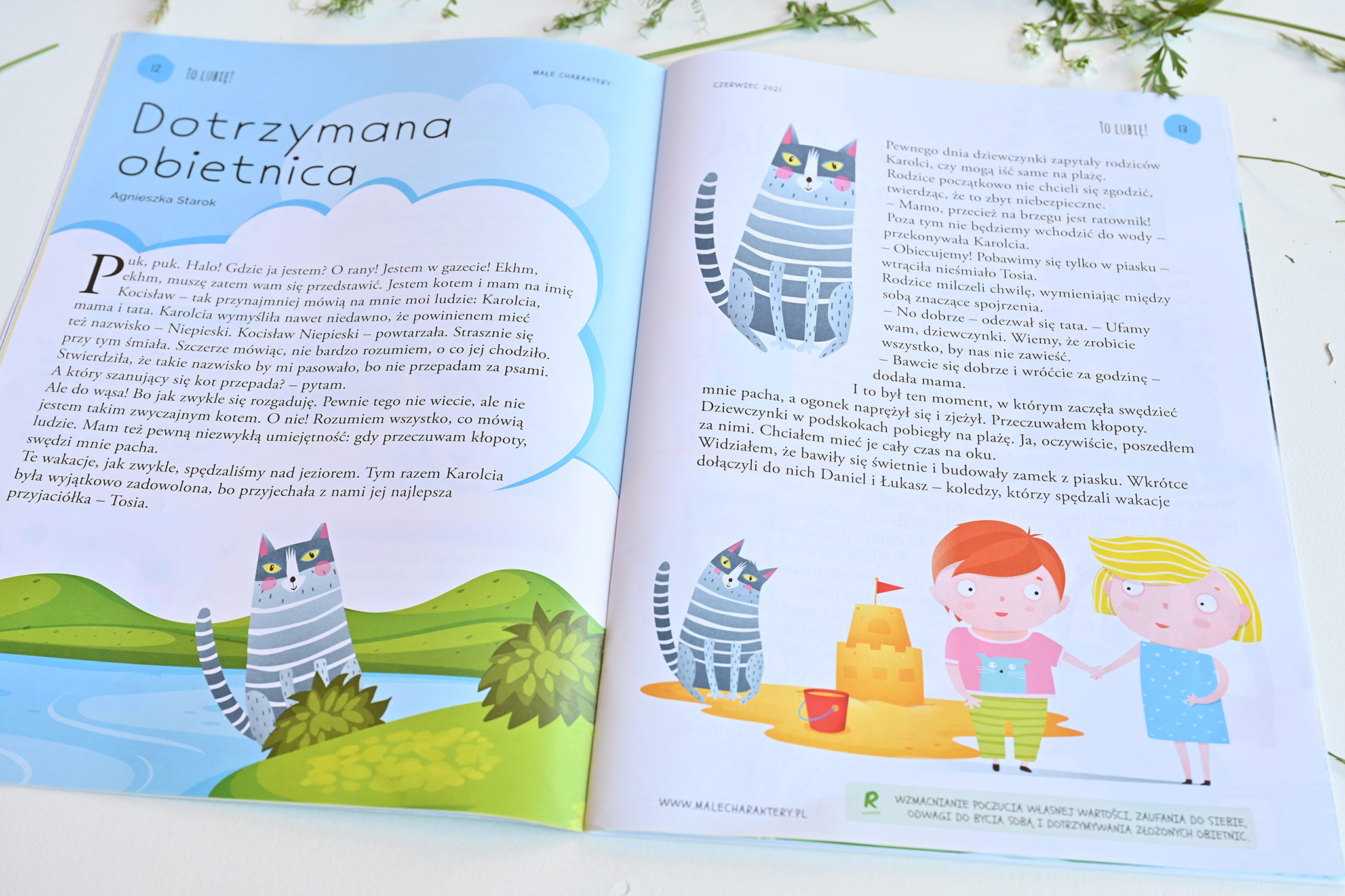 małe charaktery czasopismo psychologiczne dla dzieci, ciekawy magazyn dla dzieca