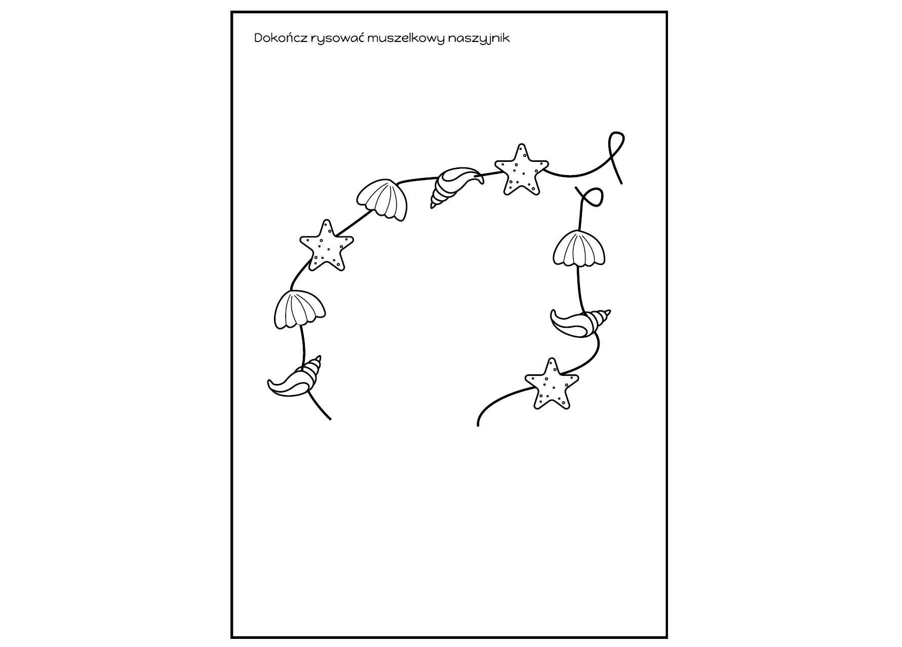 Naszyjnik z muszelek